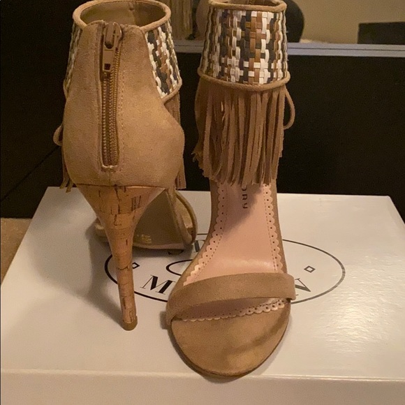 Brand new fringe heels - Picture 2 of 4